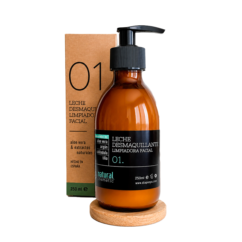 01 Llet desmaquillant netejadora facial (250ml)